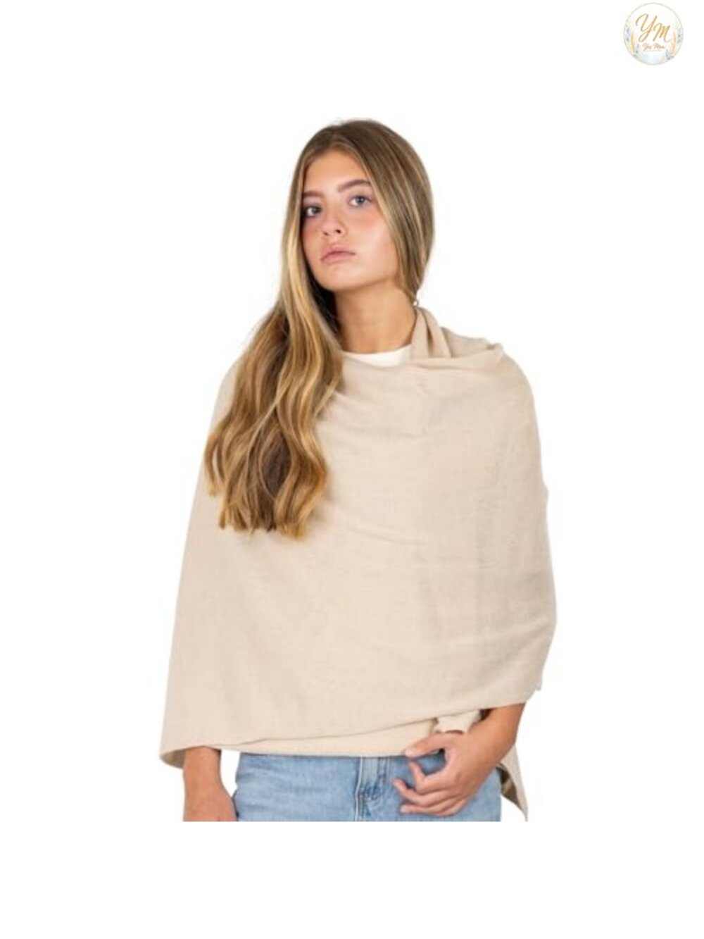 Women's Cashmere Wool Blend Wrap Pashmina Shawl Scarf 78x27